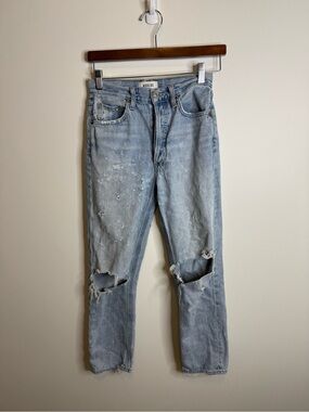 Agolde Riley Straight Crop Jeans size 24